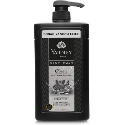 Yardley London Gentleman Antibacterial Body Wash, Classic Fragrance, 650ml  Yardley London Gentleman Antibacterial Body Wash, Classic Fragrance, 650ml
