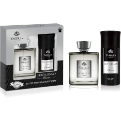 Yardley London Gentleman Classic Perfumed Gift Set - Eau De Parfum 100ml + Body Spray 150ml Yardley London Gentleman Classic Perfumed Gift Set - Eau De Parfum 100ml + Body Spray 150ml