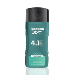 Reebok Cool Your Body Shower Gel For Men 250ml, Pack Of 6 Reebok Cool Your Body Shower Gel For Men 250ml, Pack Of 6
