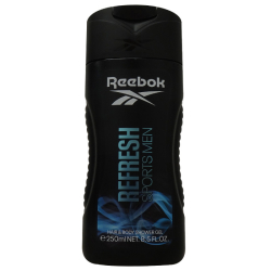 Reebok Refresh Sport Shower Gel For Men 250ml, Pack Of 6 Reebok Refresh Sport Shower Gel For Men 250ml, Pack Of 6