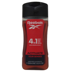 Reebok Activate Sport Shower Gel For Men 250ml, Pack Of 6 Reebok Activate Sport Shower Gel For Men 250ml, Pack Of 6