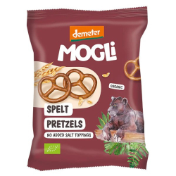 Mogli Spelt Pretzels 50g, Pack Of 12 Mogli Spelt Pretzels 50g, Pack Of 12