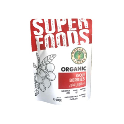 Organic Larder Goji Berries Superfood 100g, Pack Of 6