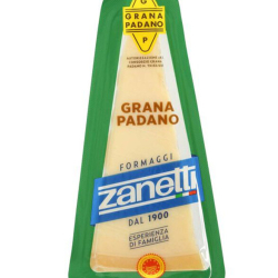 Zanetti Grana Padano Cheese 200g, Pack Of 10 Zanetti Grana Padano Cheese 200g, Pack Of 10
