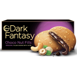 Sunfeast Dark Fantasy Choco Nut Fills Cookies 36x75g Sunfeast Dark Fantasy Choco Nut Fills Cookies 36x75g