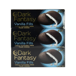 Sunfeast Dark Fantasy Vanilla Fills Value 36x75g Sunfeast Dark Fantasy Vanilla Fills Value 36x75g