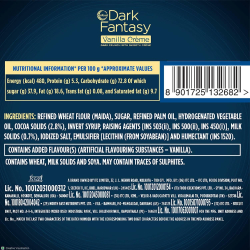 Sunfeast Dark Fantasy Vanilla Creme 60x100g Sunfeast Dark Fantasy Vanilla Creme 60x100g