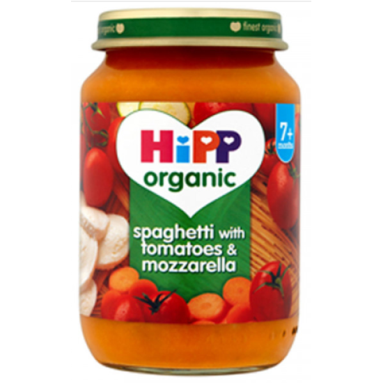 Hipp Organic Spaghetti with Tomato and Mozzarella 190g