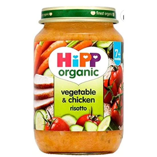 Hipp Organic Vegetable and Chicken Risotto 190g