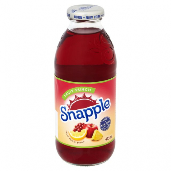 Snapple Fruit Punch 16 Fl Oz (1x24)