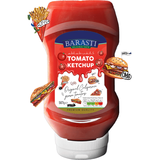 Barasti Ketchup Down (567g)