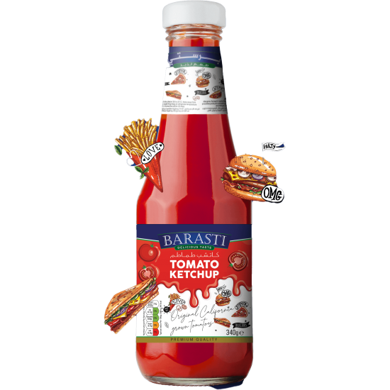 Barasti Ketchup Glass (340g)