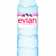 Evian Natural Mineral Water 1.5L, Pack of 6