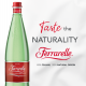 Ferrarelle Natural Sparkling Mineral Water 330ml Glass, Case of 4
