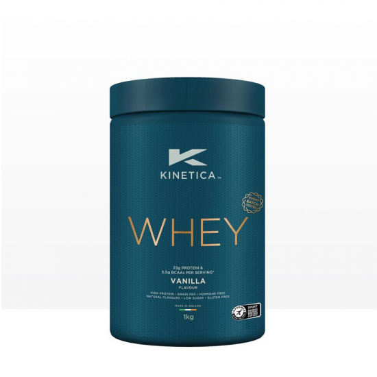 Kinetica Whey Protein Powder Vanilla 1kg Kinetica Whey Protein Powder Vanilla 1kg