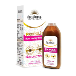 Sunshine Nutrition Propolis Raw Honey Syrup 150 ml Sunshine Nutrition Propolis Raw Honey Syrup 150 ml
