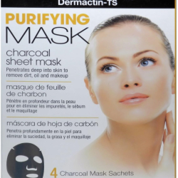 Dermactin-Ts Purifying Charcoal Sheet Mask 4pcs
