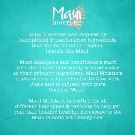 Maui Moisture Curl Quench + Coconut Oil Shampoo 13 oz