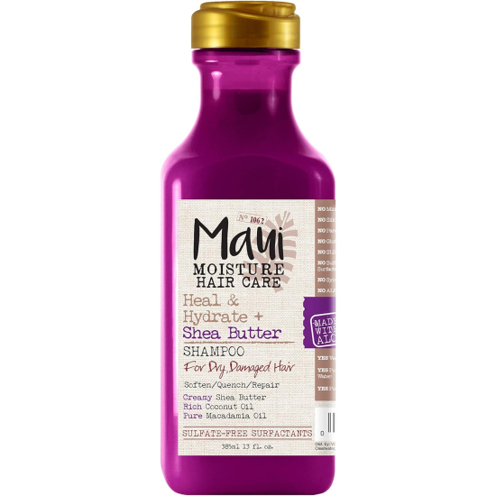 Maui Moisture Heal & Hydrate + Shea Butter Shampoo, 13 Ounce