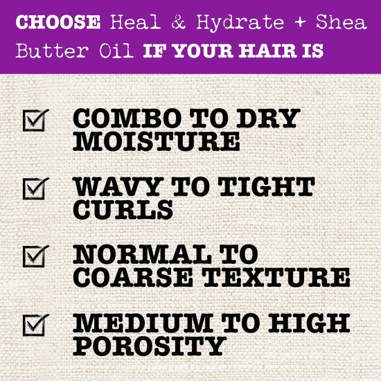 Maui Moisture Heal & Hydrate Shea Butter Hair Mask 12 oz