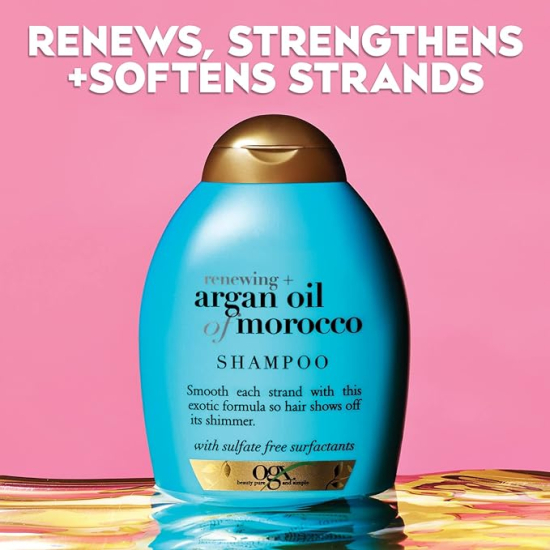 Ogx Moroccan Argan Oil shampoo 13 Oz