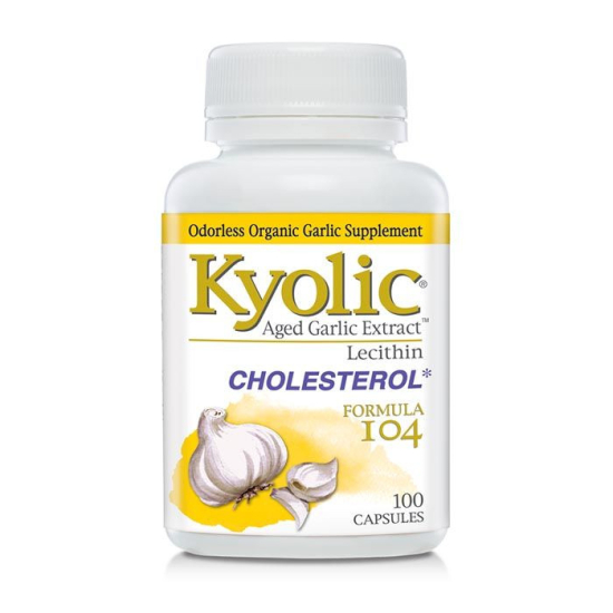 Kyolic Formula 104 Cholesterol 100 Capsules
