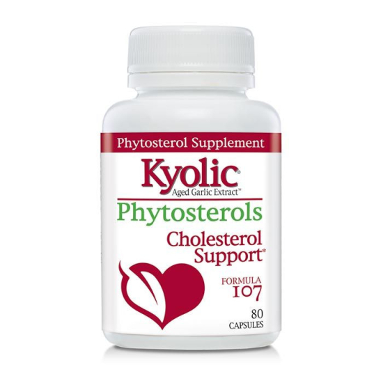 Kyolic Formula 107 Phytosterol 80 Capsules