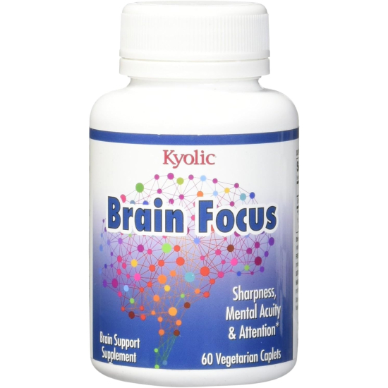 Kyolic Brain Focus 60 Vegetarian Caplets