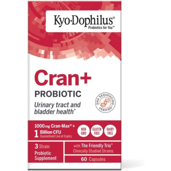Kyolic Dophilus Probiotics Plus Cranberry Extract 60 Capsules