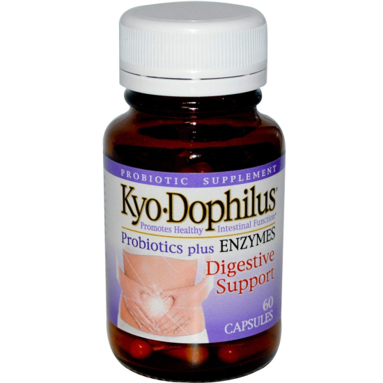 Kyolic Dophilus Probiotic Plus Enzymes 60 Capsules