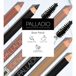 Palladio Brow Definer Micro Pencil Ash Brown Palladio Brow Definer Micro Pencil Ash Brown