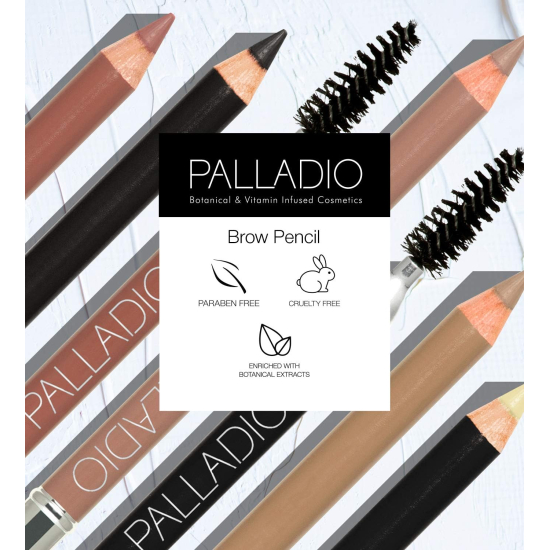 Palladio Brow Definer Micro Pencil Ash Brown