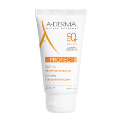 Aderma (50+Spf) Fragrance Free Protect Cream 40ml Aderma (50+Spf) Fragrance Free Protect Cream 40ml