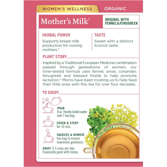 Traditional Medicinals Mother's Milk 16 Tea Bags