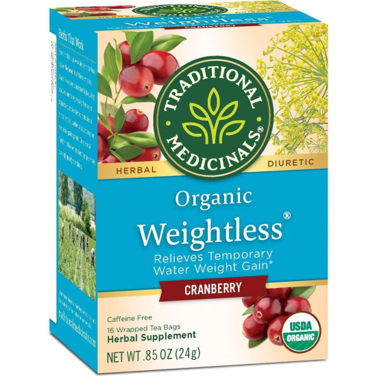 Traditional Medicinals Weightless Cranberry 16 Tea Bags
