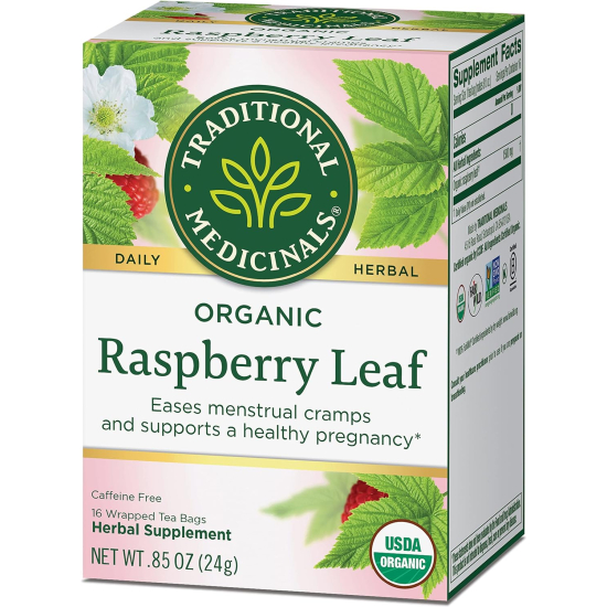 Traditional Medicinals Raspberry Leaf 16 Tea Bags