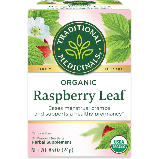 Traditional Medicinals Raspberry Leaf 16 Tea Bags