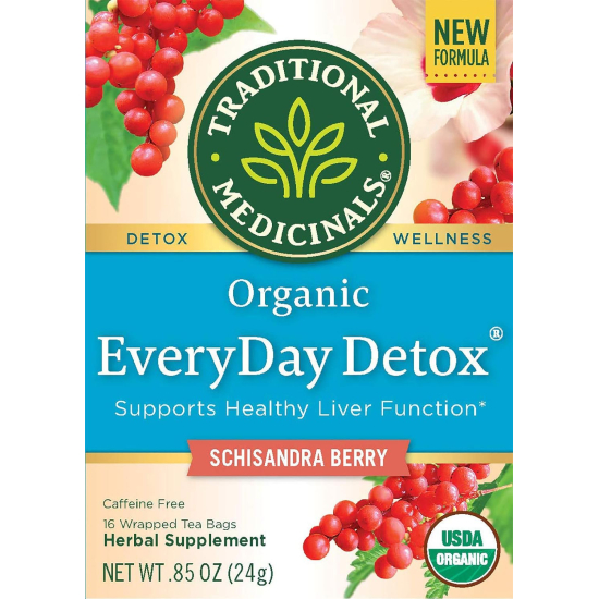 Traditional Medicinals Everyday Detox 16 Tea Bags