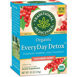 Traditional Medicinals Everyday Detox 16 Tea Bags Traditional Medicinals Everyday Detox 16 Tea Bags