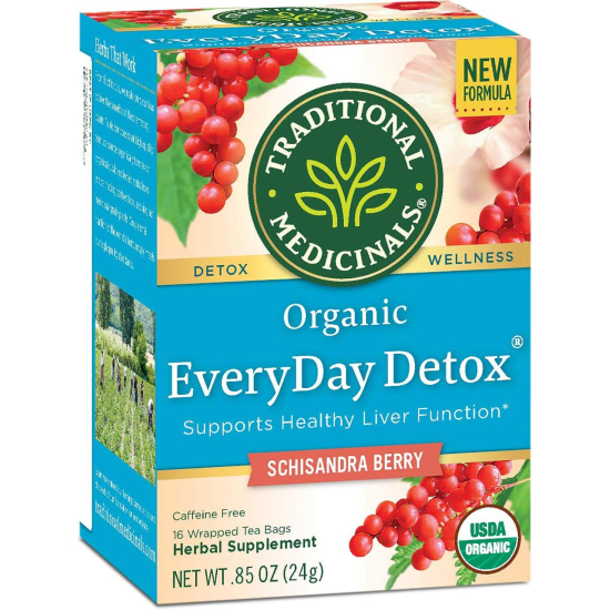 Traditional Medicinals Everyday Detox 16 Tea Bags