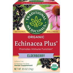 Traditional Medicinals Echinacea Elderberry 16 Tea Bags Traditional Medicinals Echinacea Elderberry 16 Tea Bags