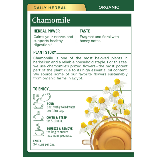 Traditional Medicinals Chamomile Tea