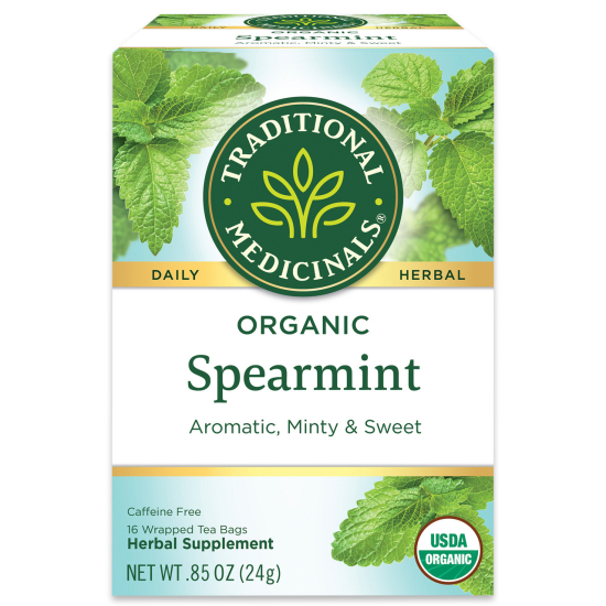 Traditional Medicinals Spearmint 16 Tea Bags