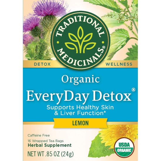 Traditional Medicinals  Lemon Everyday Detox 16 Teabags