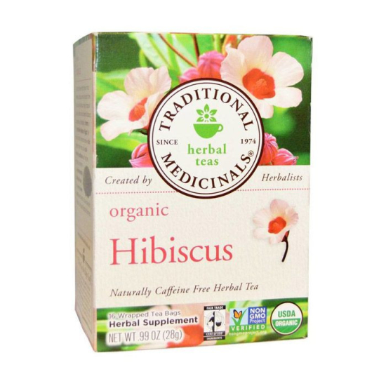 Traditional Medicinals Hibiscus 16 Tea Bags