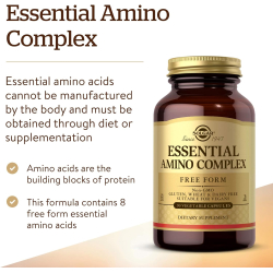 Solgar Essential Amino Complex 90 Vegetable Capsules Solgar Essential Amino Complex 90 Vegetable Capsules