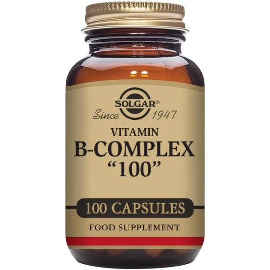 Solgar B-Complex "100" 100 Vegetable Capsules