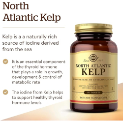 Solgar Kelp Tab 250 Tablets Solgar Kelp Tab 250 Tablets