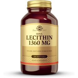 Solgar Lecithin 1360mg Soft gels 100 Solgar Lecithin 1360mg Soft gels 100