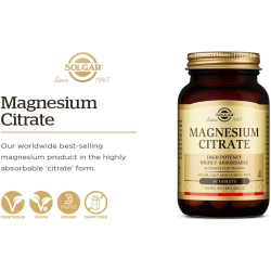 Solgar Magnesium Citrate 120 Tablets Solgar Magnesium Citrate 120 Tablets
